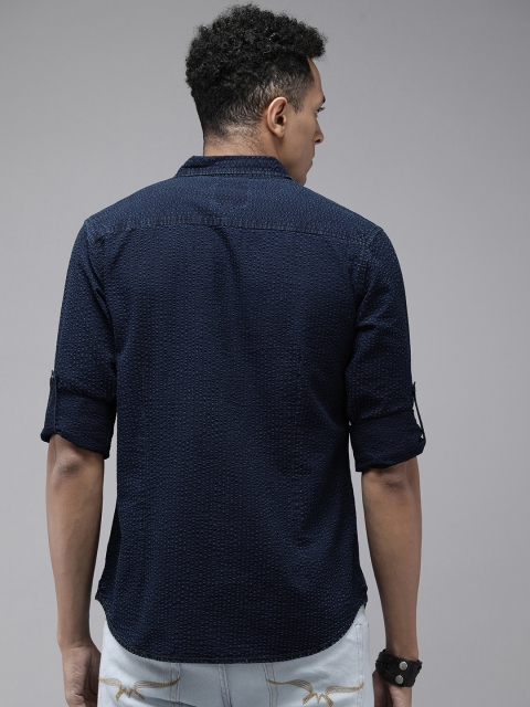 The Roadster Life Co. Popcorn Texture Casual Shirt - Image 5