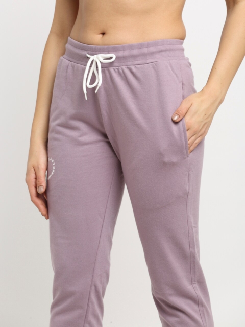 Club York Women Regular Fit Mid-Rise Cotton Joggers - Image 5