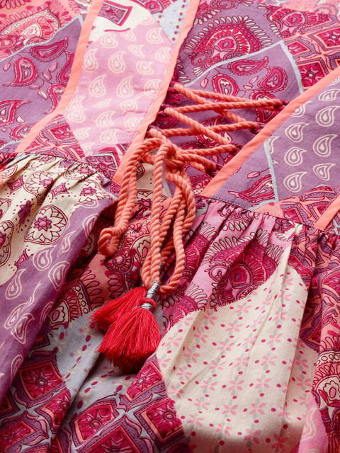 Jaipur Morni Pure Cotton Print Ethnic Cotton Top - Image 2