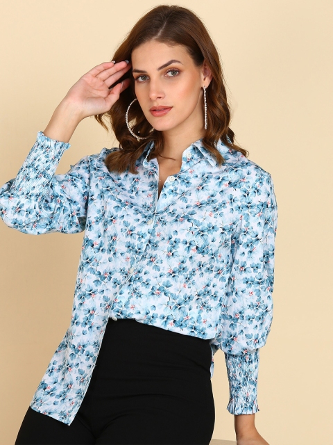 ZNX Clothing Classic Floral Opaque Printed Casual Shirt - Image 6