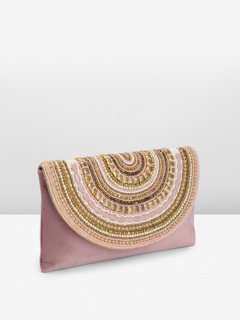 Peora Embroidered Embellished Purse Clutch - Image 2