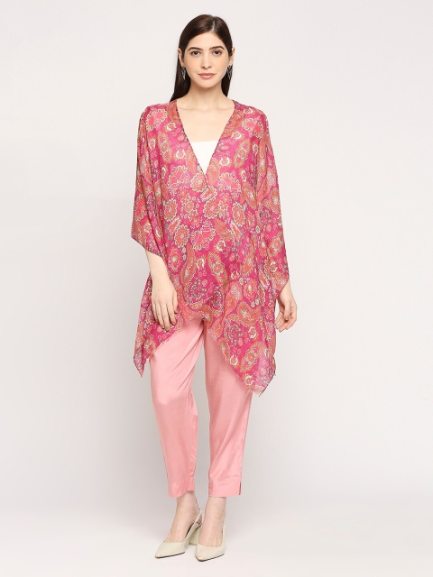Cloth Haus India Women Floral Printed Scarf - Image 6