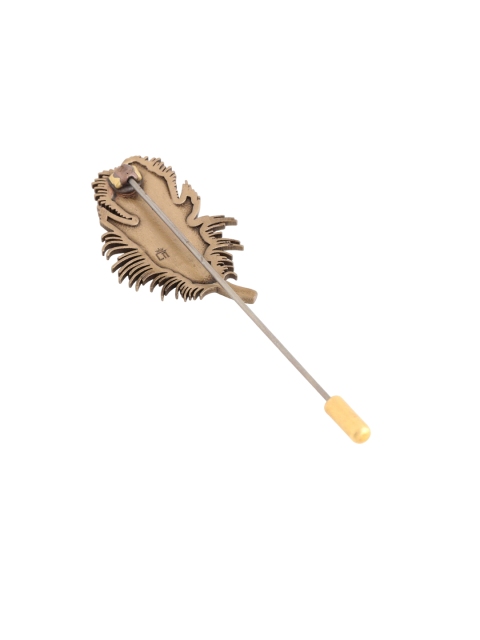 COSA NOSTRAA Men Peacock Grace Lapel Pin Brooch - Image 3