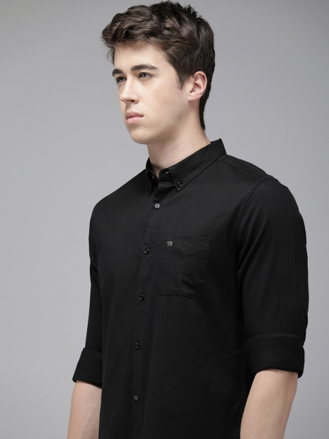 THE BEAR HOUSE Men Slim Fit Opaque Casual Shirt