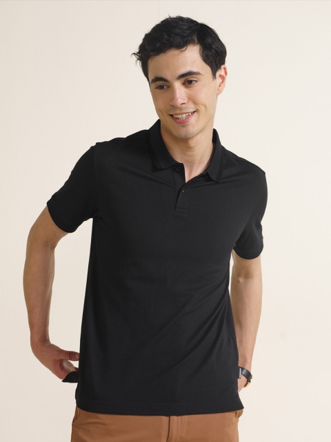 DaMENSCH Thermoregulating Regular Fit 2 Button Polo T-shirt - Image 4