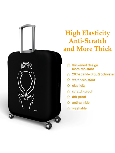 Kuber Industries Set Of 2 Printed Water Resistant Anti Wrinkle Luggage Cover - Image 3