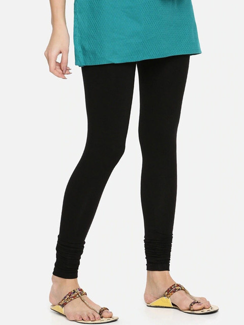 TWIN BIRDS Women High-Rise Churidar-Length Leggings - Image 2