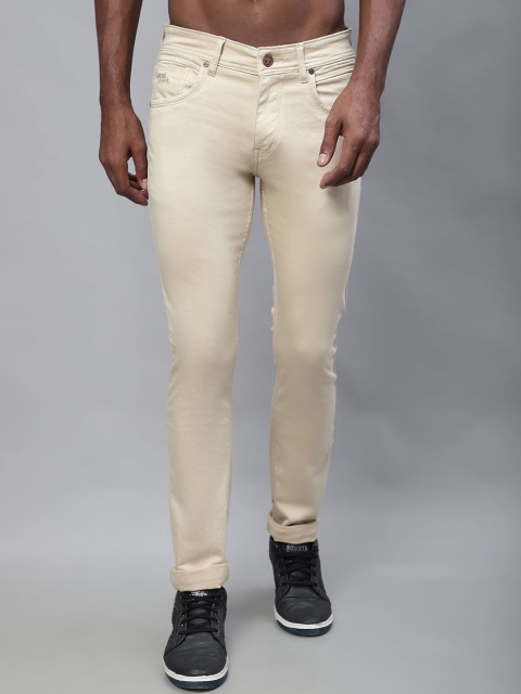 Cantabil Men Regular Fit Stretchable Cotton Jeans