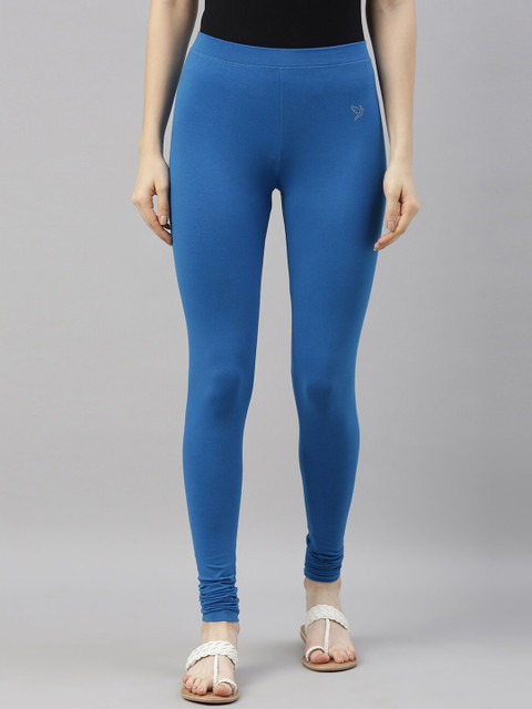 TWIN BIRDS Women High-Rise Churidar-Length Leggings