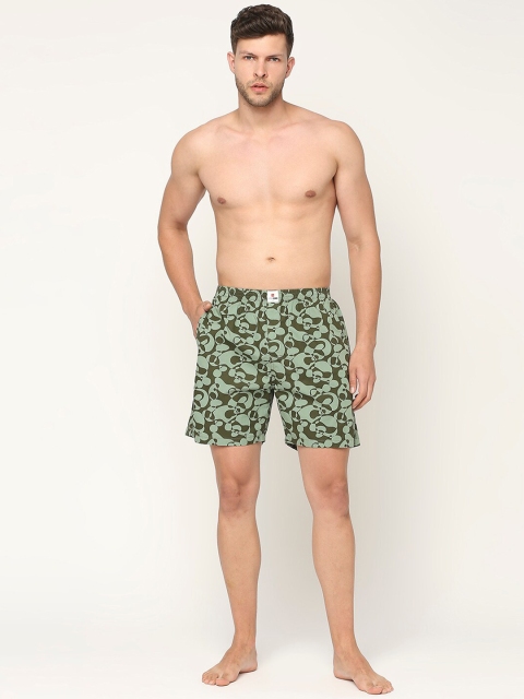 UnderJeans by Spykar Men Printed Cotton Boxers- UJNPBX0049040 - Image 6