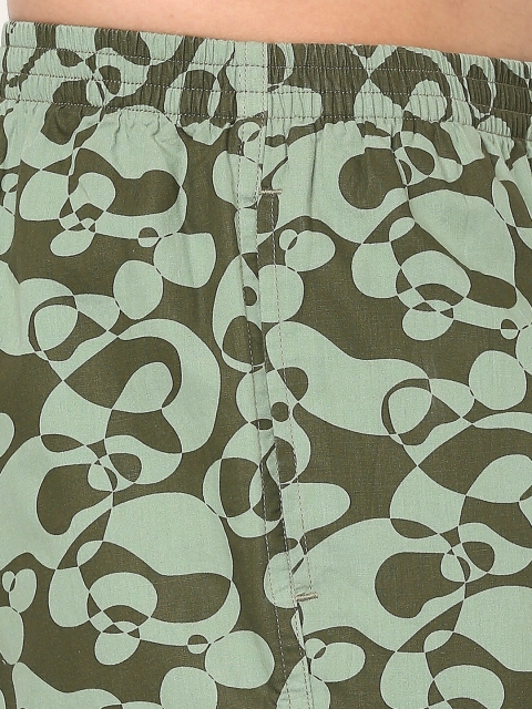 UnderJeans by Spykar Men Printed Cotton Boxers- UJNPBX0049040 - Image 7