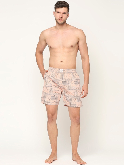 UnderJeans by Spykar Men Printed Cotton Boxers- UJNPBX0049045 - Image 6
