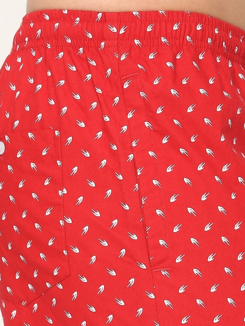 UnderJeans by Spykar Men Printed Cotton Lounge Pants - Image 7