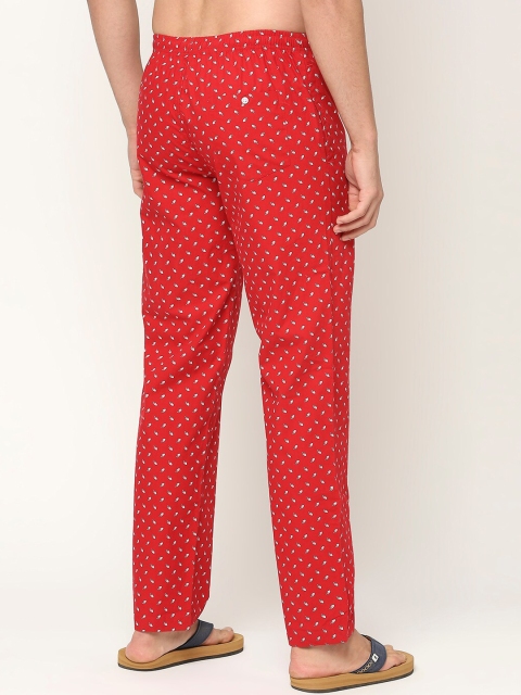 UnderJeans by Spykar Men Printed Cotton Lounge Pants - Image 4