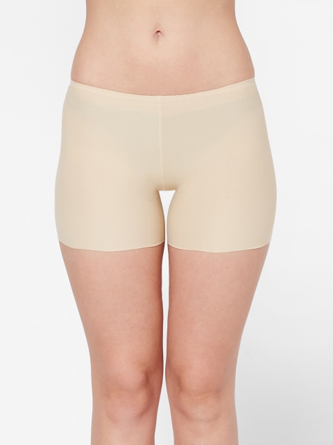 NOIRA Women Pack Of 2 Boy Shorts Briefs 8276/346_Beige_NO