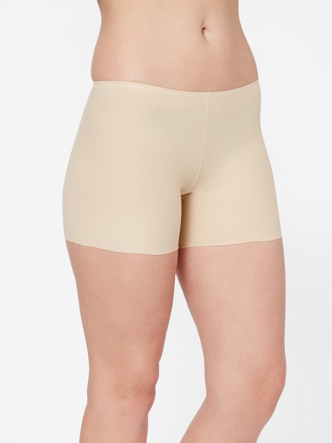 NOIRA Women Pack Of 2 Boy Shorts Briefs 8276/346_Beige_NO - Image 2