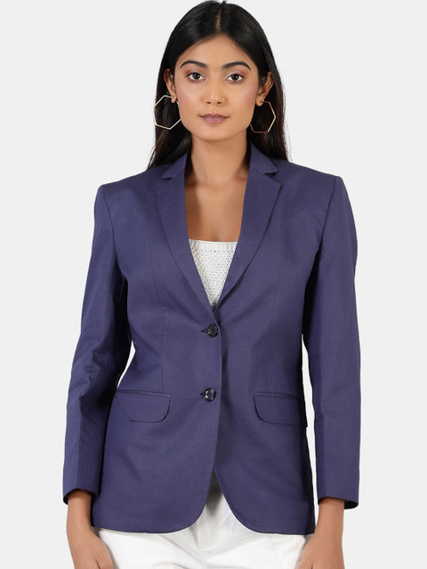 INDOPHILIA Single-Breasted Formal Blazer