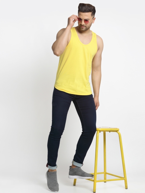 Friskers Men Cotton Sleeveless Gym Vest - Image 5