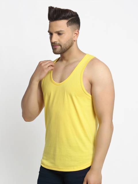 Friskers Men Cotton Sleeveless Gym Vest - Image 3