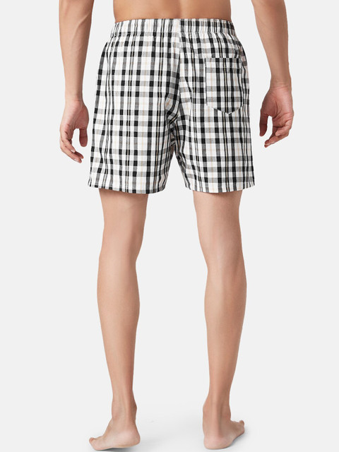 Ajile by Pantaloons Men Mid-Rise checked Pure Cotton Boxers - Image 3
