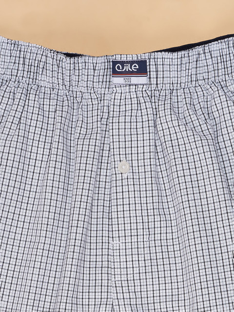 Ajile by Pantaloons Men Checked Pure Cotton Boxers - Image 4