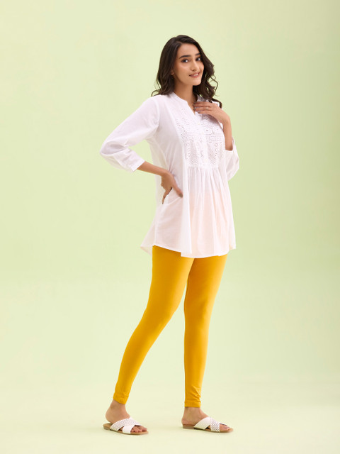Go Colors Slim-Fit Ankle-Length Leggings - Image 3