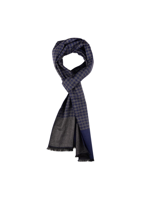 The Tie Hub Men Wool Checked Scarf - Image 2