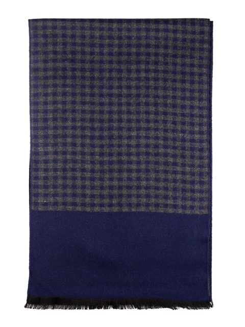 The Tie Hub Men Wool Checked Scarf - Image 3