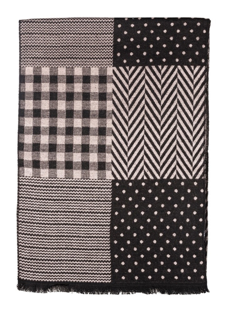 The Tie Hub Men Woolen Checked Scarf - Image 3