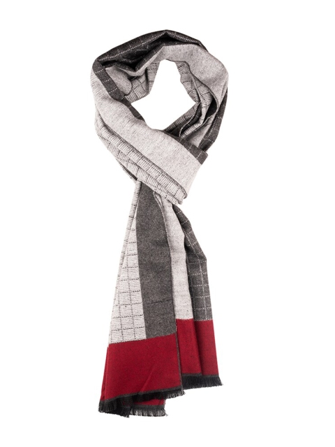 The Tie Hub Men Wool Checked Scarf - Image 3