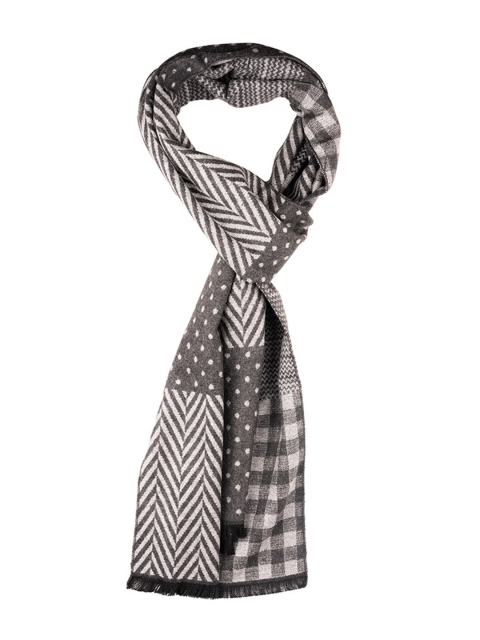 The Tie Hub Men Woolen Printed Scarf - Image 3