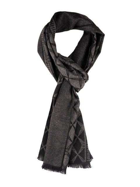 The Tie Hub Men Woolen Checked Scarf - Image 3