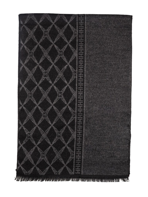 The Tie Hub Men Woolen Checked Scarf - Image 2