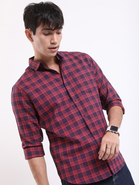 HIGHLANDER Tartan Checks Casual Shirt