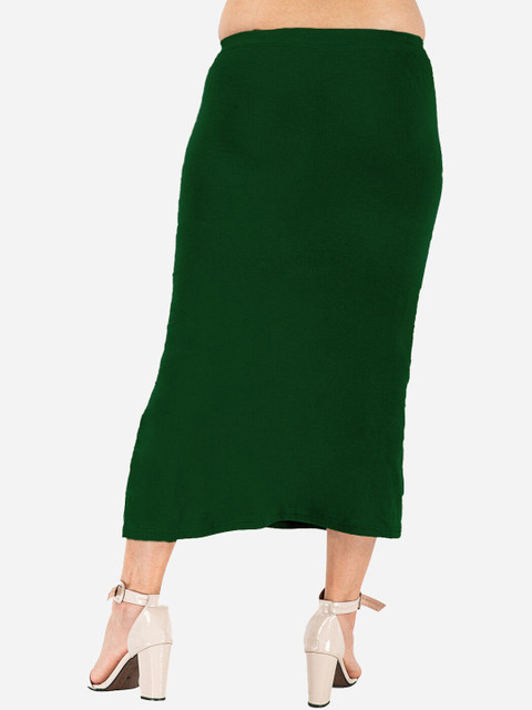 indian flower Side Slit Saree Shapewear - Image 3