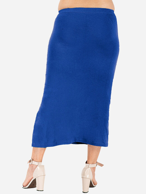 indian flower Side Slit Saree Shapewear - Image 3