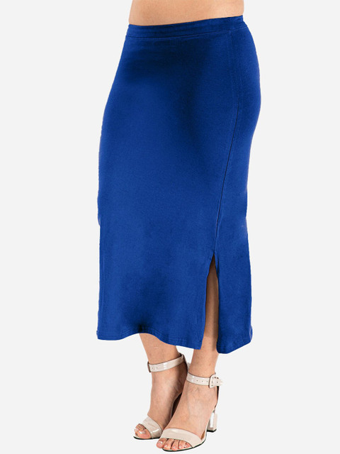 indian flower Side Slit Saree Shapewear - Image 2