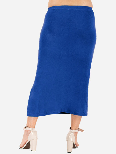 indian flower Side Slit Saree Shapewear - Image 3