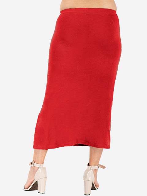 indian flower Side Slit Saree Shapewear - Image 3