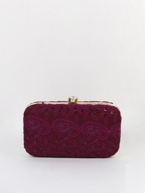 LIKAA Embroidered Box Clutch - Image 4