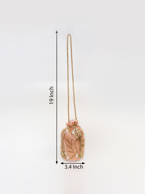 LIKAA Embroidered Potli Clutch - Image 7