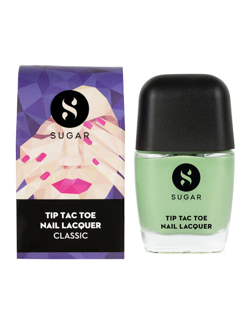 SUGAR Tip Tac Toe Long Lasting Glossy Nail Lacquer 9 ml - Mint Money 07 - Image 8