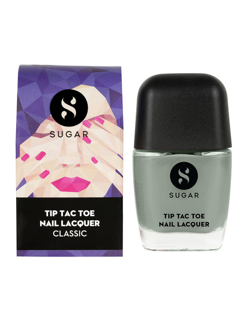 SUGAR Tip Tac Toe Long Lasting Glossy Nail Lacquer 9ml - Grays of God 17 - Image 8