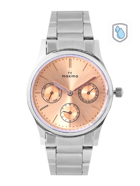 maxima Women Bracelet Style Straps Analogue Multi Function Watch 65572CMLI