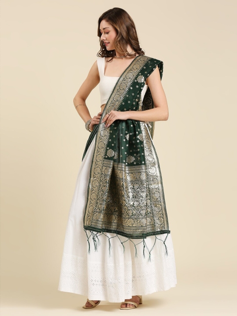 Dupatta Bazaar Woven Design Banarasi Dupatta - Image 3