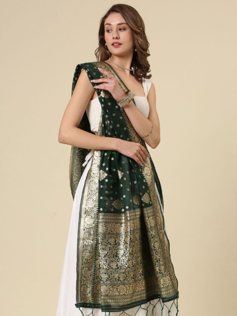 Dupatta Bazaar Woven Design Banarasi Dupatta - Image 6