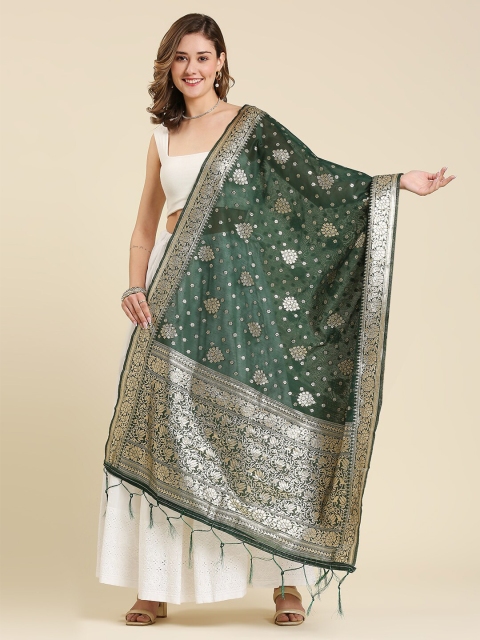 Dupatta Bazaar Woven Design Banarasi Dupatta