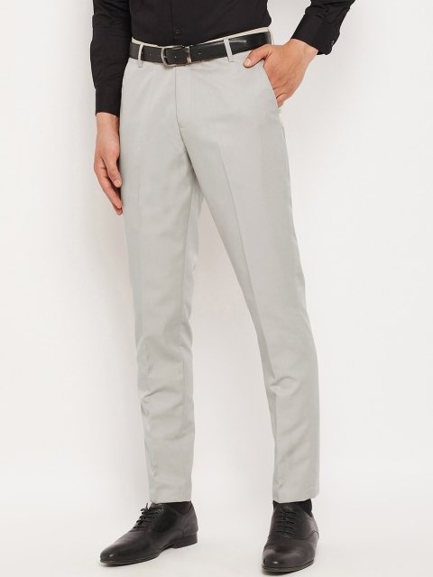 VEI SASTRE Men Smart Slim Fit Formal Trouser - Image 2