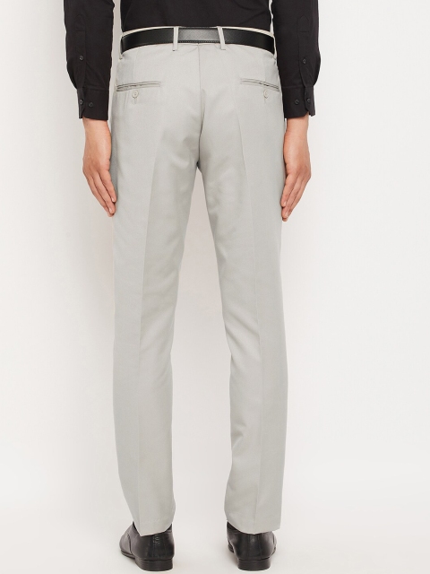VEI SASTRE Men Smart Slim Fit Formal Trouser - Image 3