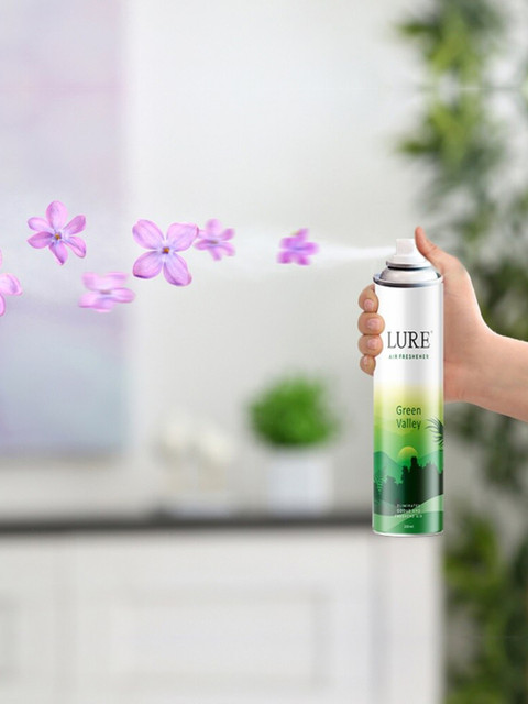 LURE 4 Pieces of Air Freshener - Green Valley - 220ml Each - Image 2